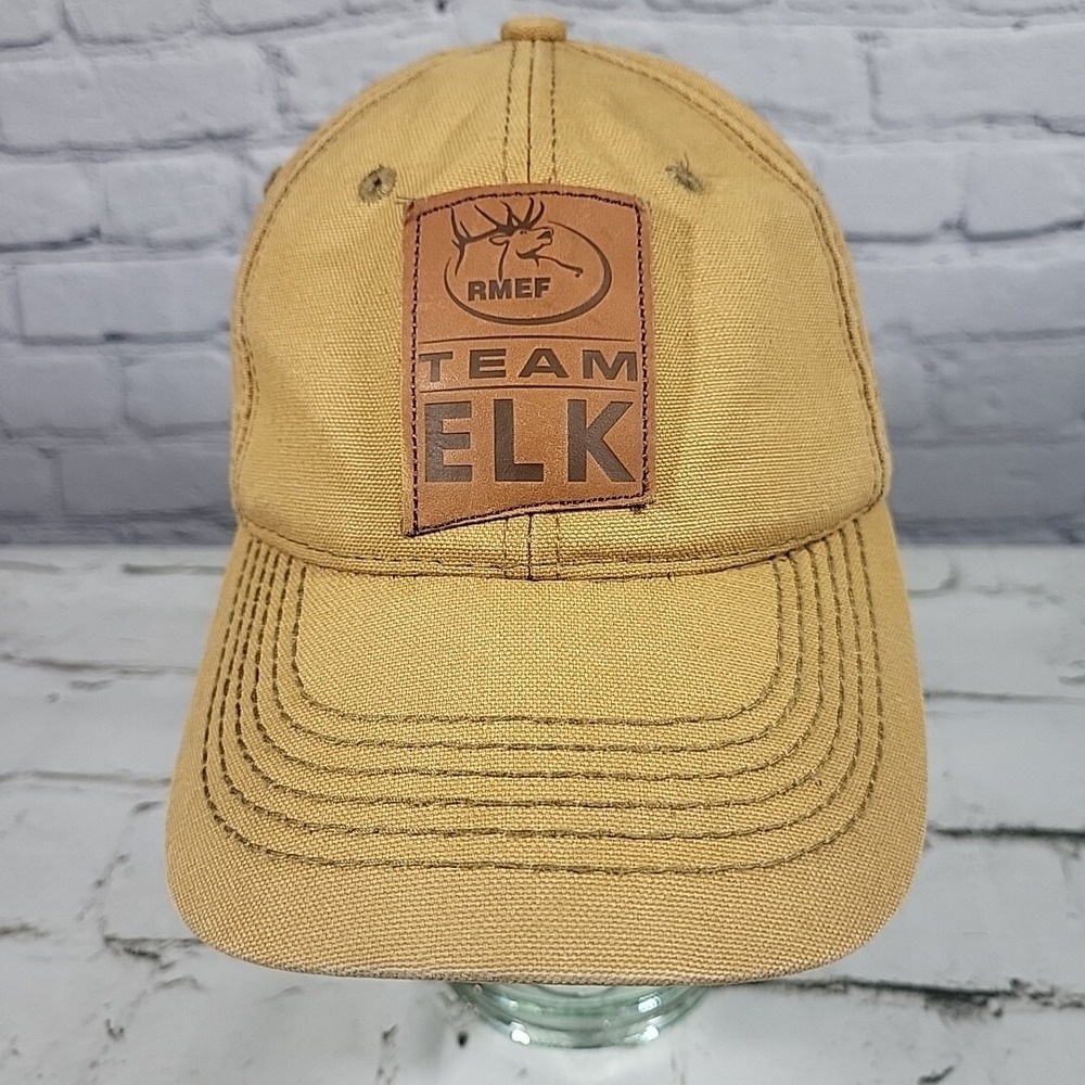RMEF Team‎ Elk Yellow Hat Adjustable Ball Cap